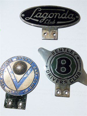 Lot 176 - Selection of Car Badges