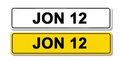 Lot 3 - Registration Number JON 12