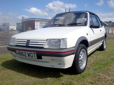 Lot 110 - 1991 Peugeot 205 CTi