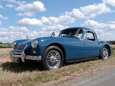 Lot 14 - 1958 MG A 1500 Coupe
