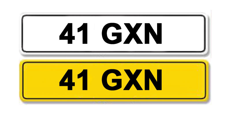 Lot 1 - Registration Number 41 GXN