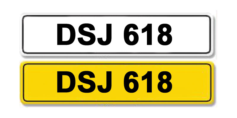 Lot 1 - Registration Number DSJ 618