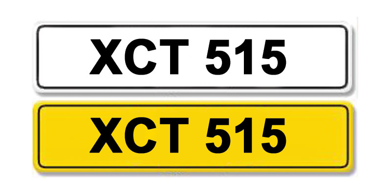 Lot 3 - Registration Number XCT 515