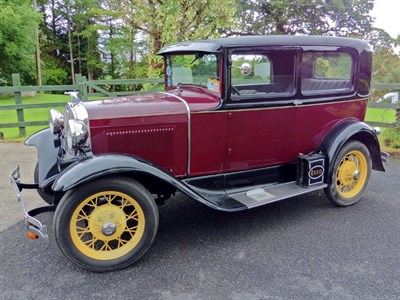 Lot 29 - 1930 Ford Model A Saloon