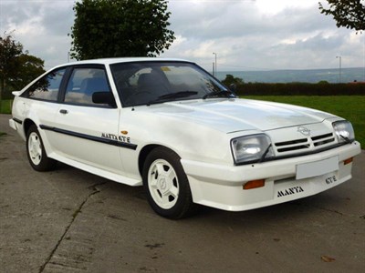 Lot 18 - 1987 Opel Manta GTE