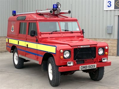 Lot 80 - 1981 Land Rover 109 Fire Appliance