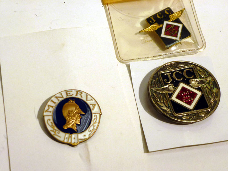 Lot 48 - Three Lapel Badges