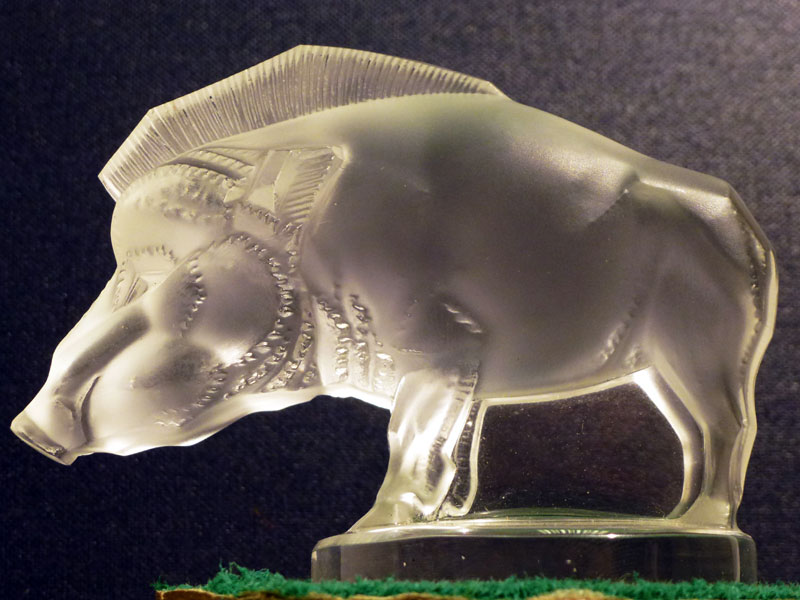 Lot 38 - Rare 'Sanglier' Wild Boar Accessory Mascot by Lalique
