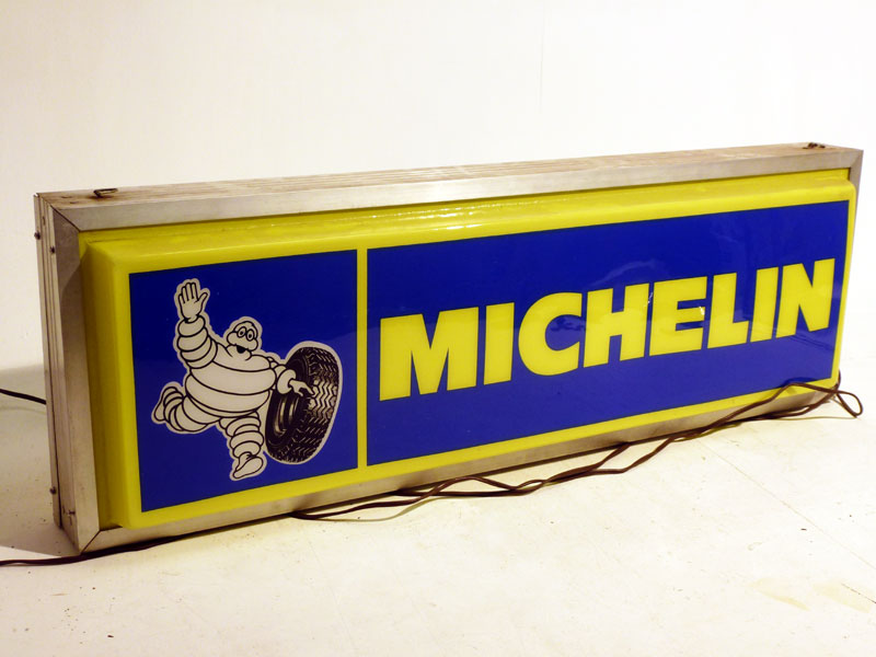 Lot 94 - A Michelin Tyres Illuminated Lightbox, c1960s