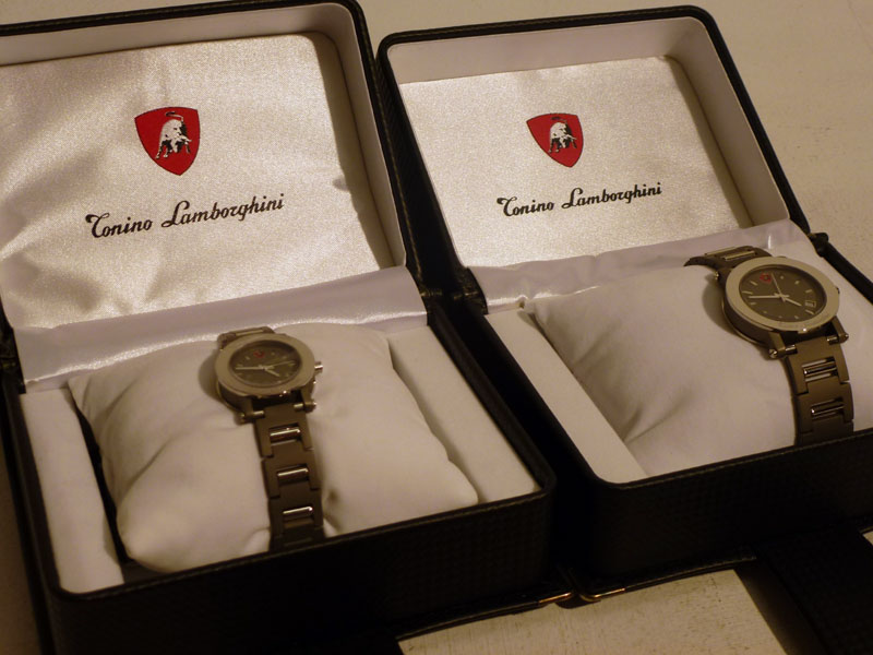 Lot 31 - A Pair of Torino Lamborghini Wristwatches