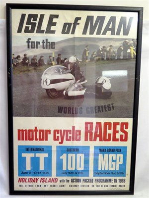 Lot 3 - 1968 & 1969 Isle of Man Posters