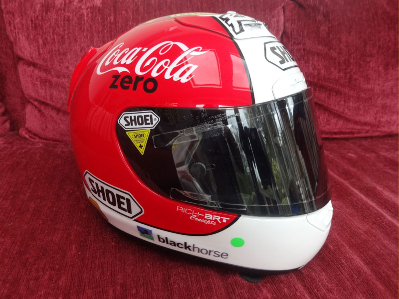 Lot 10 - Michael Rutter 2010 Signed Race Helmet