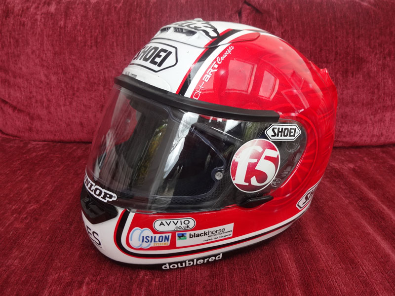 Lot 18 - Michael Rutter 2007 TT Signed Race Helmet