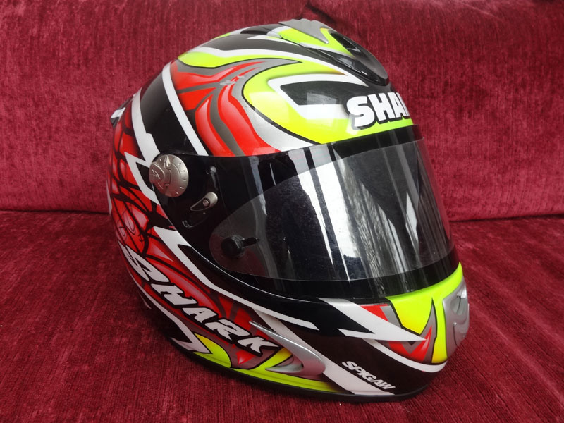 Lot 22 - Chris Walker Signed Race Helmet