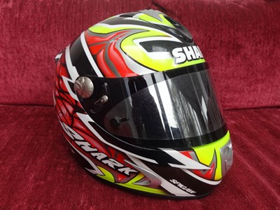 Lot 22 - Chris Walker Signed Race Helmet