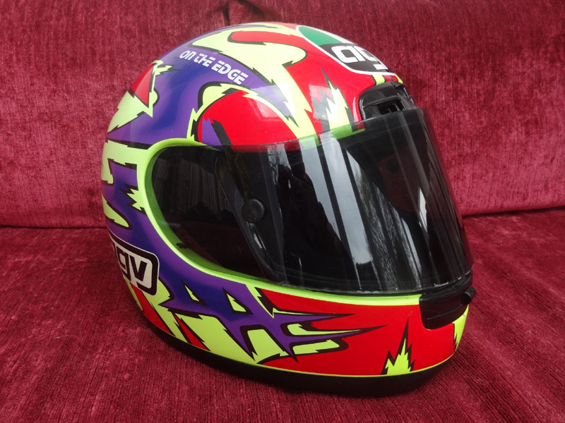 Lot 24 - Niall Mackenzie Signed Race Helmet