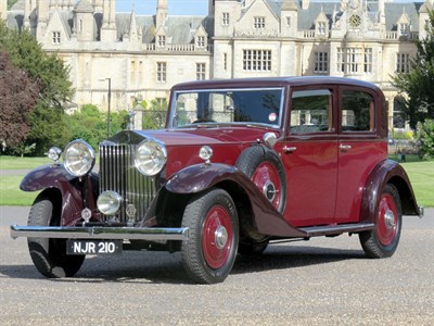 Lot 5 - 1933 Rolls-Royce 20/25 Sports Saloon