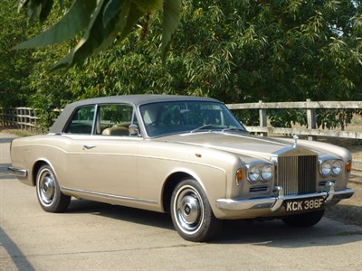 Lot 101 - 1968 Rolls-Royce Silver Shadow MPW