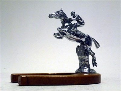 Lot 228 - 'Horse and Jockey' Mascot by Charles Paillet