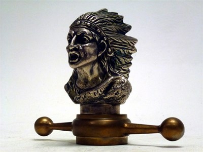 Lot 222 - A Fine 'Chieftain' Mascot by Renevey, French, Circa 1920