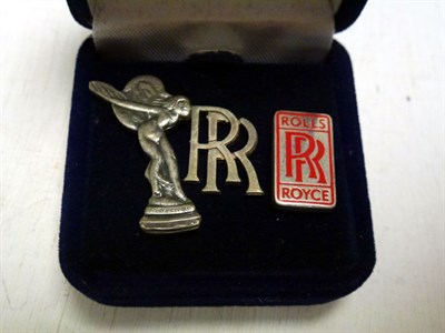 Lot 242 - A Selection of Rolls-Royce Pin Badges