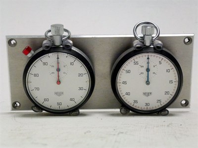 Lot 257 - A Good Pair of Heuer Stopwatches