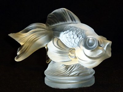 Lot 269 - Art-Deco Fish Glass Accessory Mascot *