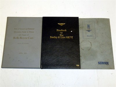 Lot 299 - Three Handbooks