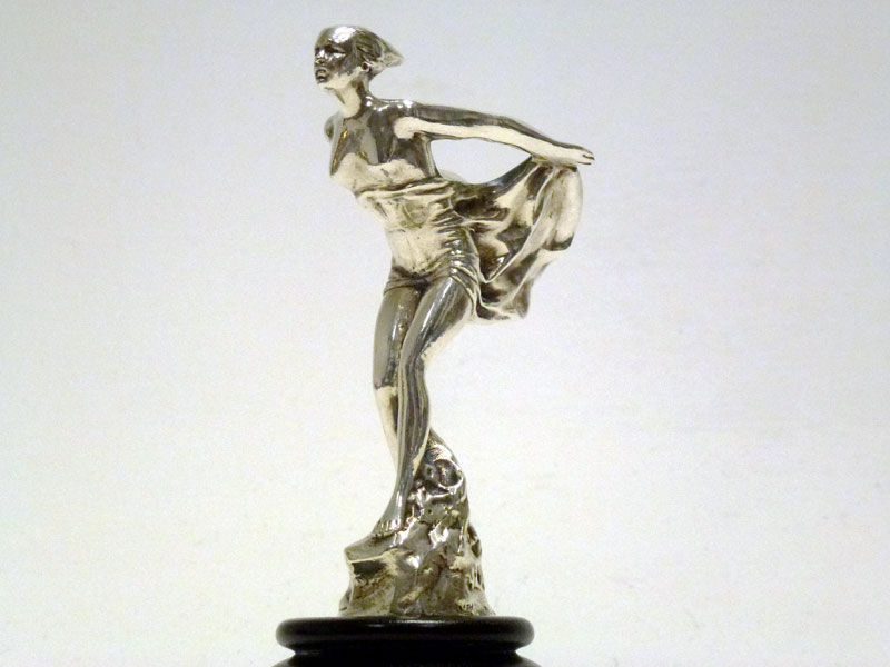 Lot 286 - A Rare 'Winged Lady' Accessory Mascot by A.E. Lejeune