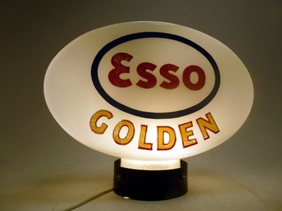 Lot 344 - Esso Golden Glass Petrol Pump **