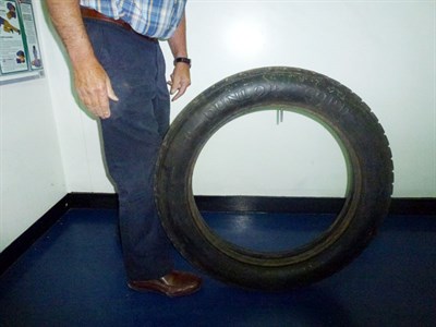 Lot 353 - A Pair of Dunlop Tyres