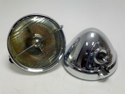 Lot 362 - A Good Pair of Lucas R100 Headlamps