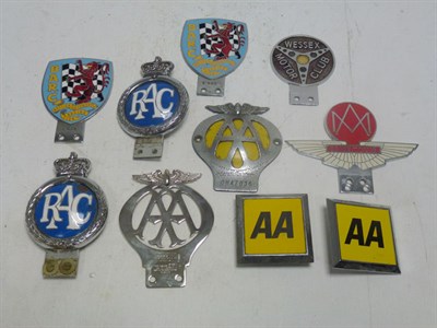Lot 373 - Ten Car Badges