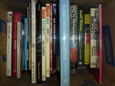 Lot 407 - Quantity of Marque Specific Books