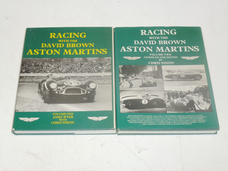 Lot 415 - 'Racing with the David Brown Aston Martins' by Wyer / Nixon