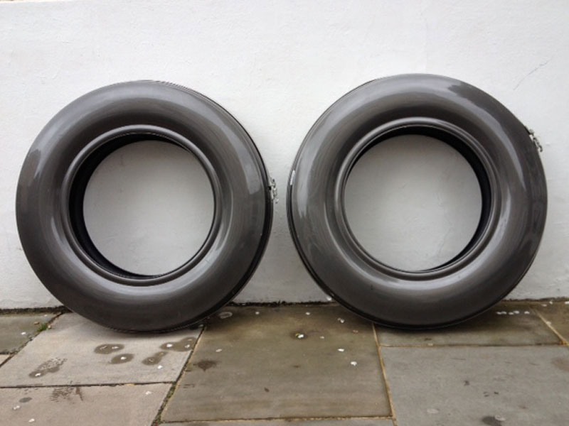 Lot 426 - Rolls-Royce Wheel Covers **