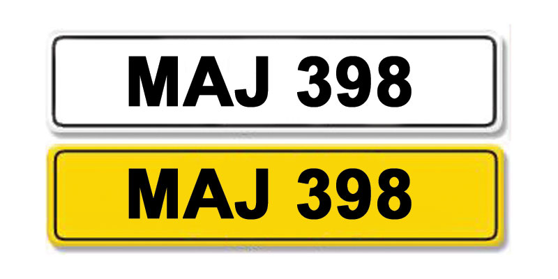 Lot 2 - Registration Number MAJ 398