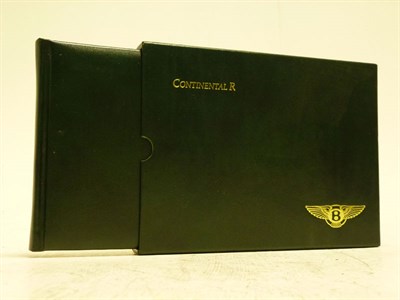 Lot 484 - Bentley Continental R Handbook
