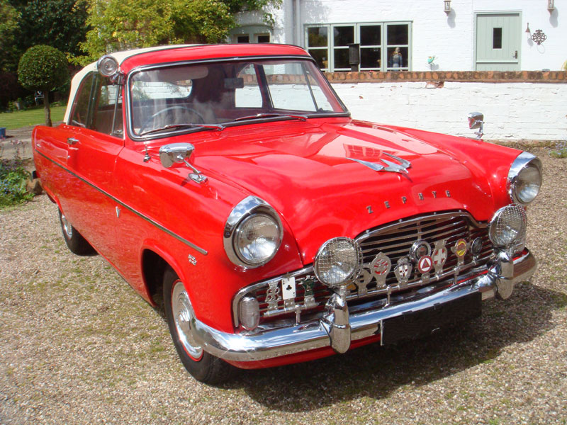 Lot 13 - 1958 Ford Zephyr MKII Convertible