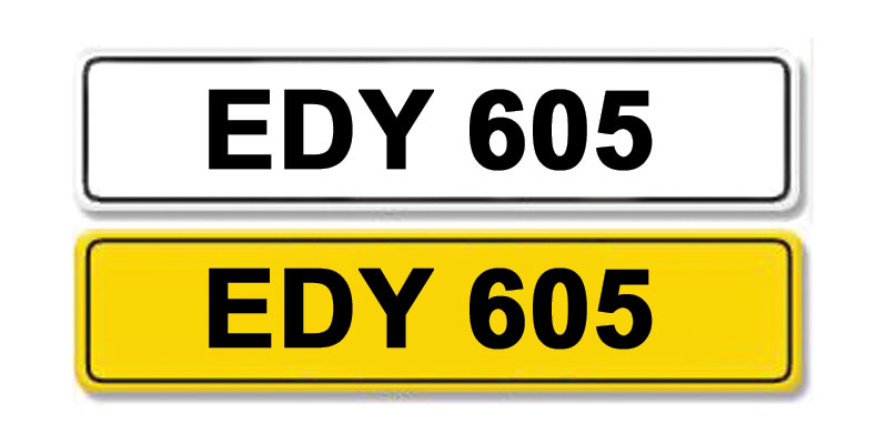 Lot 3 - Registration Number EDY 605