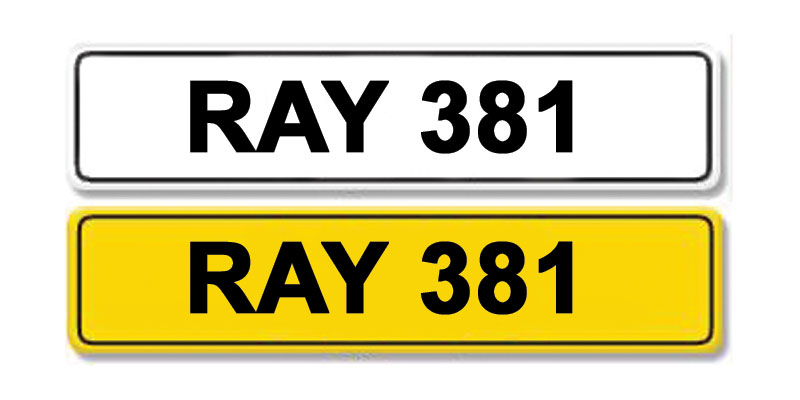 Lot 1 - Registration Number RAY 381