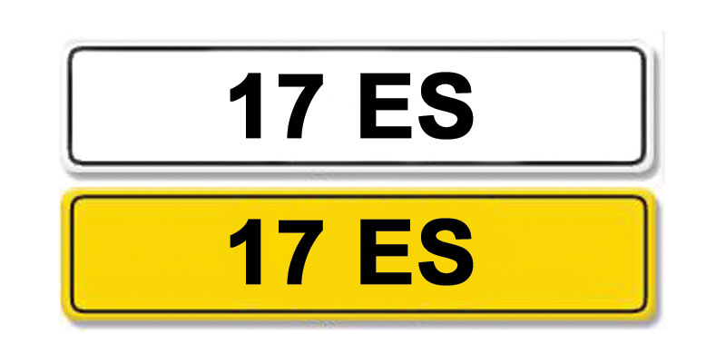 Lot 13 - Registration Number 17 ES