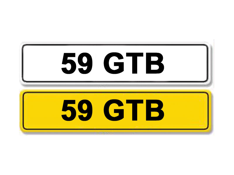 Lot 1 - Registration Number 59 GTB