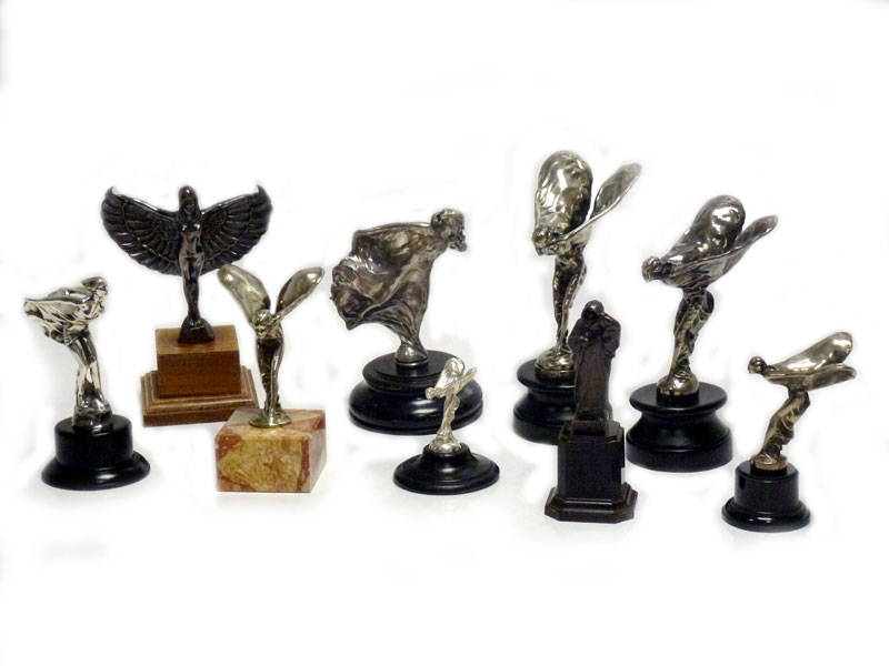 Lot 31 - A Collection of Rolls-Royce Mascots and Ephemera  *