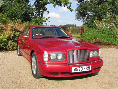 Lot 57 - 2000 Bentley Arnage Red Label