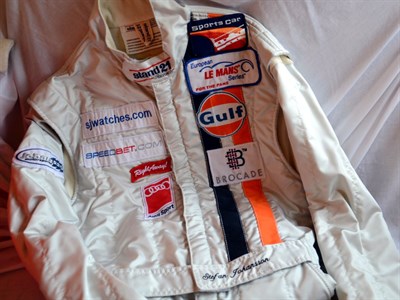 Lot 47 - Stefan Johansson's Aston Martin GULF Race Suit