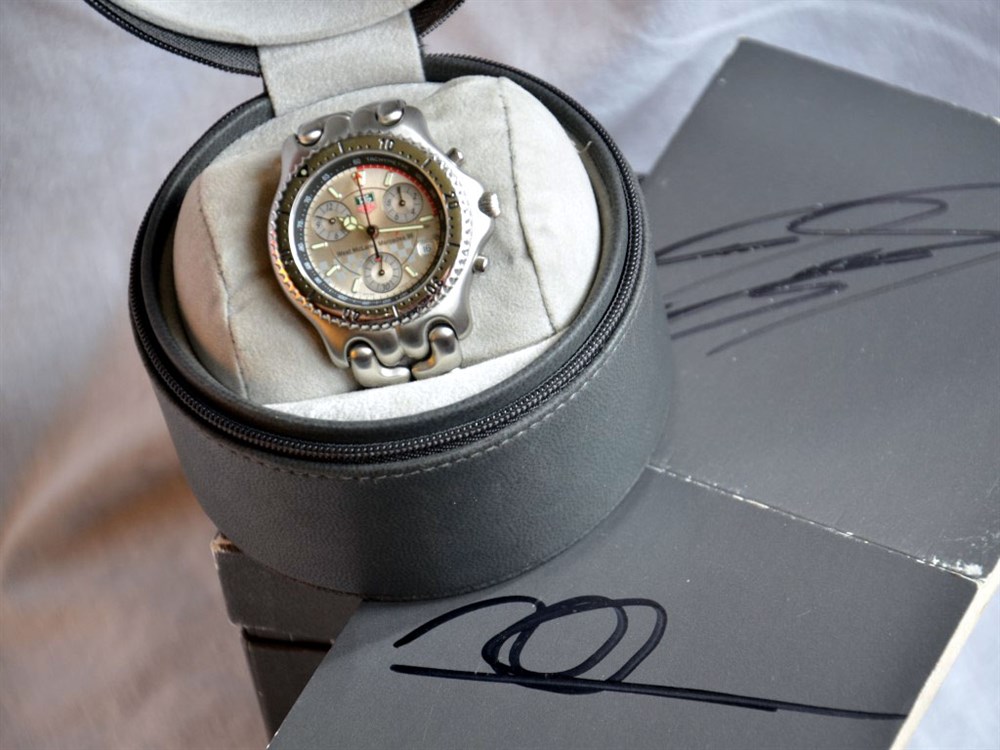 Lot 54 - Tag Heuer 'McLaren' Championship Chronograph Wristwatch *