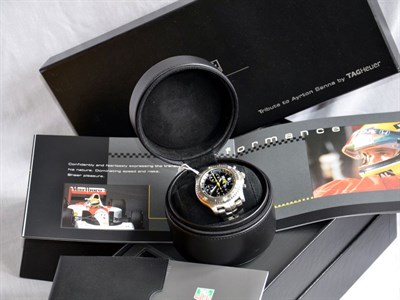 Lot 52 - Tag Heuer Ayrton Senna Tribute Wristwatch, 2003 *