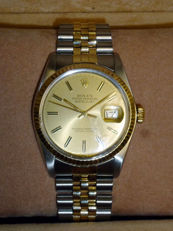 Lot 58 - Gentleman's Rolex Datejust Wristwatch *
