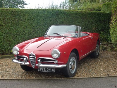 Lot 122 - 1960 Alfa Romeo Giulietta Spider